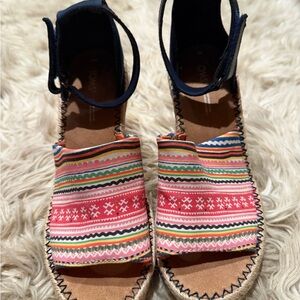 TOMS Women's Colorful Striped Espadrilles